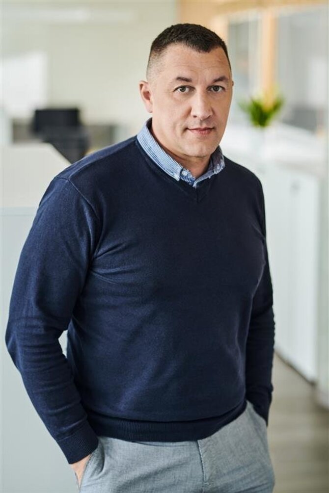 Bendrovės nuotr./Rolandas Masalskas, prekybos tinklo „Maxima“ Fizinės saugos skyriaus vadovas 