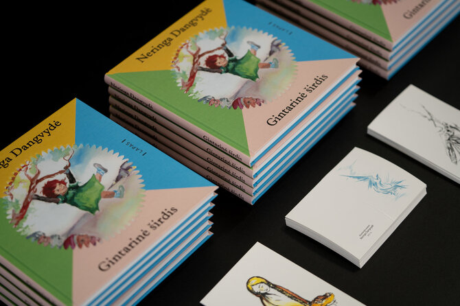 Stukas Studio nuotr./Knygos „Gintarinė širdis“ pristatymas 