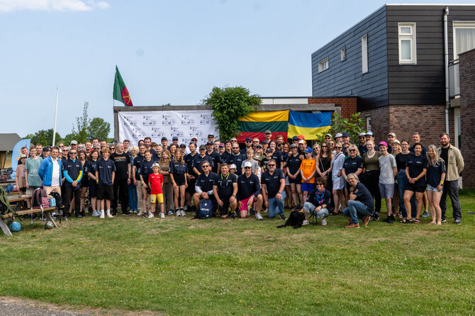 Organizatorių nuotr./„BeNeLux“ lietuvių regata