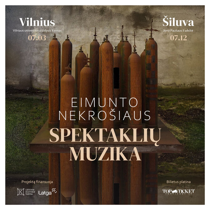 Organizatorių nuotr./„Eimunto Nekrošiaus spektaklių muzika“