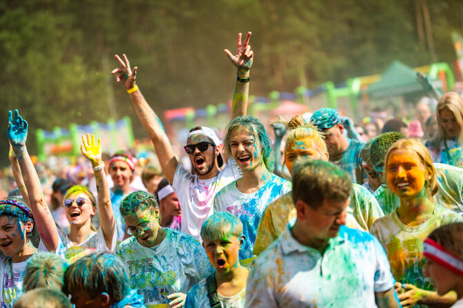 Vytauto Dranginio nuotr./„The Color Run“
