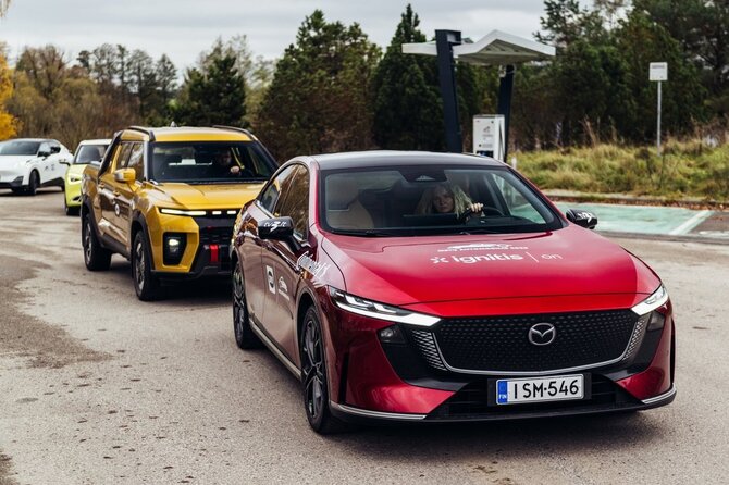 Vytauto Pilkausko nuotr./„Lietuvos metų automobilis 2026“ elektromobilių bandymai 