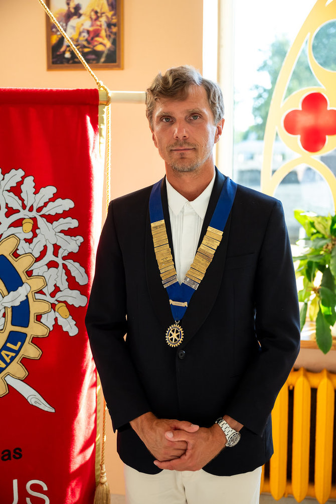Vilniaus Rotary klubo nuotr./Renginio akimirka