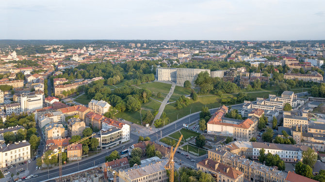 Bendrovės nuotr./Nacionalinės koncertų salės vizualizacija