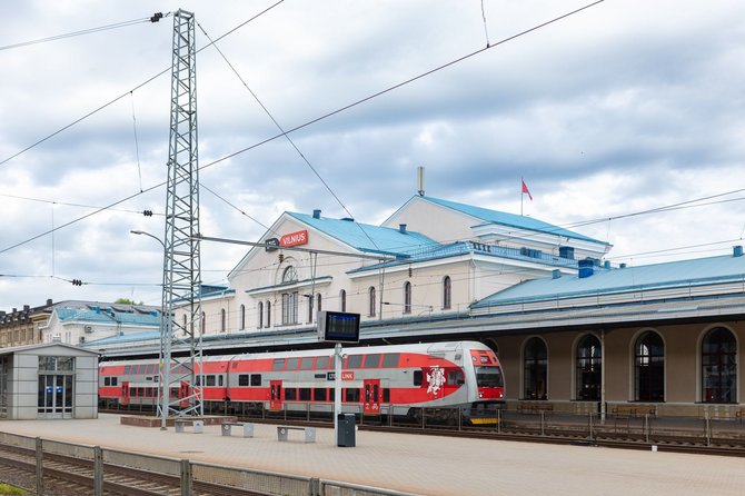 Bendrovės nuotr./Vilniaus geležinkelio stotis