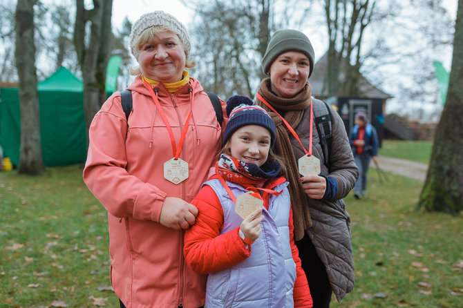 Organizatorių nuotr./„Trail Masters“ Trakų žygis 