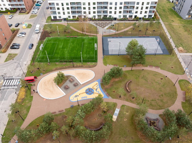 Vilnius’ public spaces are changing: renovated Žemaitė Square, unexpected solutions in Pilaite | Business