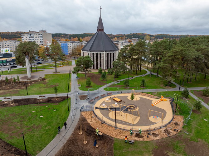 Saulius Žiura's photo/Grigiškių public space