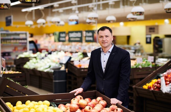 Bendrovės nuotr./Prekybos tinklo „Maxima“ Pirkimų departamento vadovas Marius Tilmantas