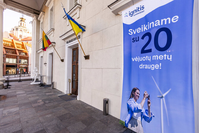 „Ignitis renewables“ nuotr./„Ignitis renewables“ sveikina Lietuvos vėjo energetiką