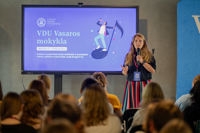 VDU archyvo nuotr./VDU studijų Priėmimo skyriaus vadovė Loreta Petrauskaitė