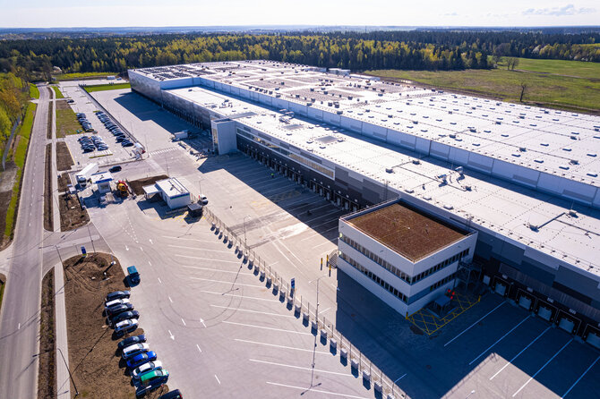 „Lidl“ nuotr./„Lidl Lietuva“ logistikos centras pripažintas geriausiu industriniu NT projektu Baltijos šalyse