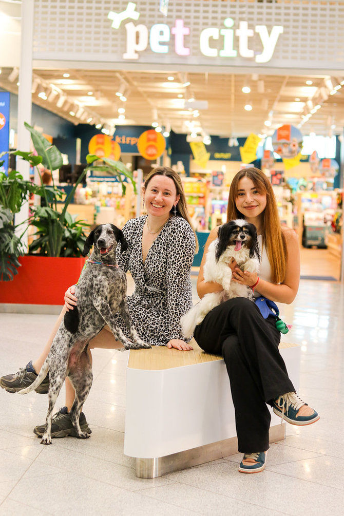 „Vilnius Outlet“ nuotr./Gyvūnams draugiškų vietų žemėlapis Vilniuje pasipildė nauju tašku: keturkojams sukūrė saugią ir patogią aplinką