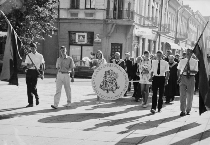 VDU archyvo nuotr./Prof. Algirdas Avižienis: artes liberales studijos leidžia sužinoti, kas svarbiausia žmonijai