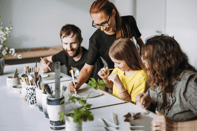 „Amber Ceramics“ nuotr./Būrelių gidas tėvams: kokios meno ir kūrybiškumo studijos labiausiai įkvėps jaunuosius kūrėjus? 