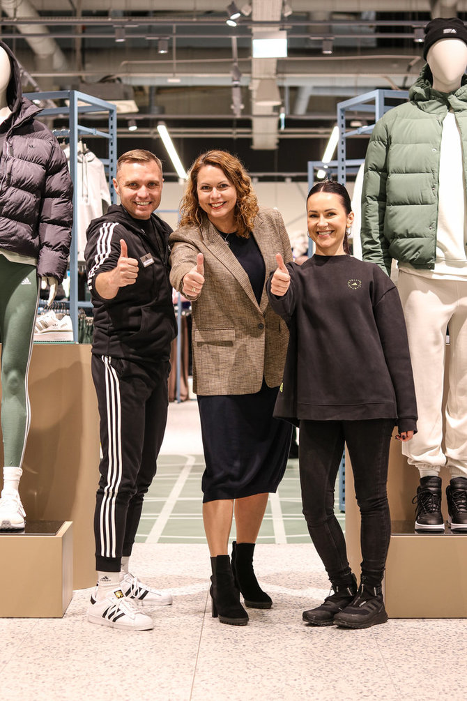 „Outlet Park“ nuotr./„Outlet Park“ kabina medalį atnaujintai „Adidas Outlet“: neatpažįstami pokyčiai, išaugęs asortimentas ir ypatingas pasiūlymas