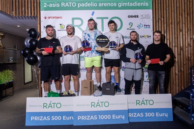 „Ogmios miesto“ nuotr. /„Ogmios miesto“ pažiba – „RATO padelio arena“ – pavasarį pasitinka pokyčiais: džiugina naujienomis ir dalinasi laimės paslaptimis