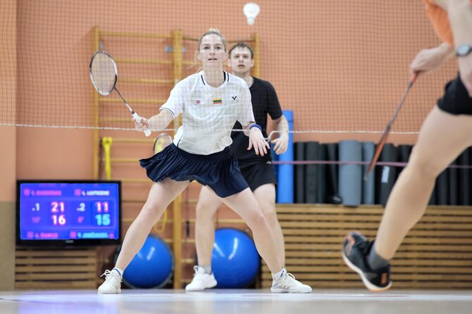 „Ogmios miesto“ nuotr. /„Ogmios mieste“ įsikūrusio „Badmintono Centro“ vadovas žavisi šio sporto potencialu: net mano mama, kuriai virš 70, jį aktyviai žaidžia 