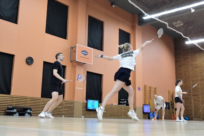 „Ogmios miesto“ nuotr. /„Ogmios mieste“ įsikūrusio „Badmintono Centro“ vadovas žavisi šio sporto potencialu: net mano mama, kuriai virš 70, jį aktyviai žaidžia 