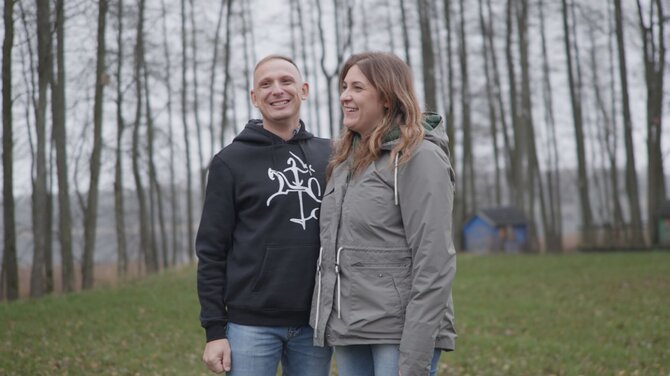 Kadrai iš vaizdo klipo. Aut. V. Kozič./Samauskų šeima