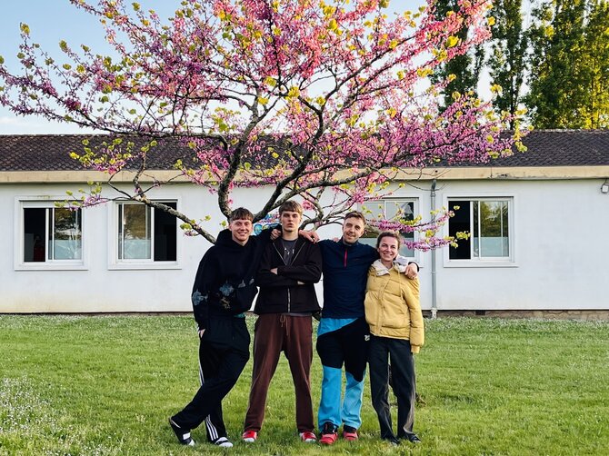 Klubo „Pajūrio raketė“ nuotr./Klubas „Pajūrio raketė“ Prancūzijoje