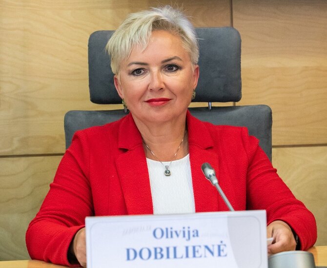 Pranešimo aut. nuotr./Prof. Olivija Dobilienė