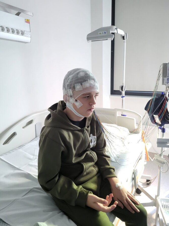 Asmeninio archyvo nuotr./Reta sklerozės forma Ignukui pasireiškė vos gimus