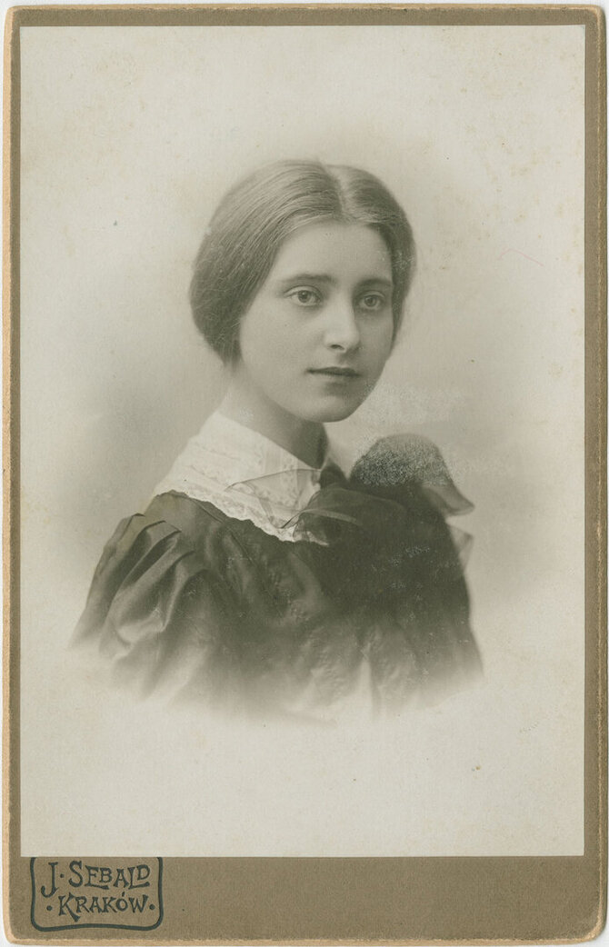 Šeimos archyvų nuotr./Sofija Kymantaitė, 1907 m. (SnF-2-16)