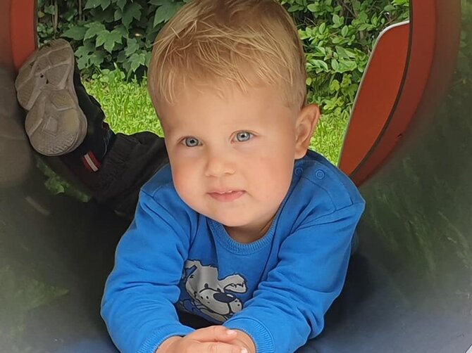 Pranešimo aut. nuotr./Mažo berniuko kova su akių vėžiu: šeimos istorija sukrečia ir įkvepia
