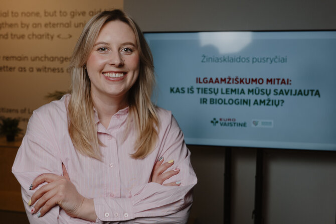 Pranešimo aut. nuotr./„Eurovaistinės“ farmacinės veiklos vadovė Eglė Laskauskaitė