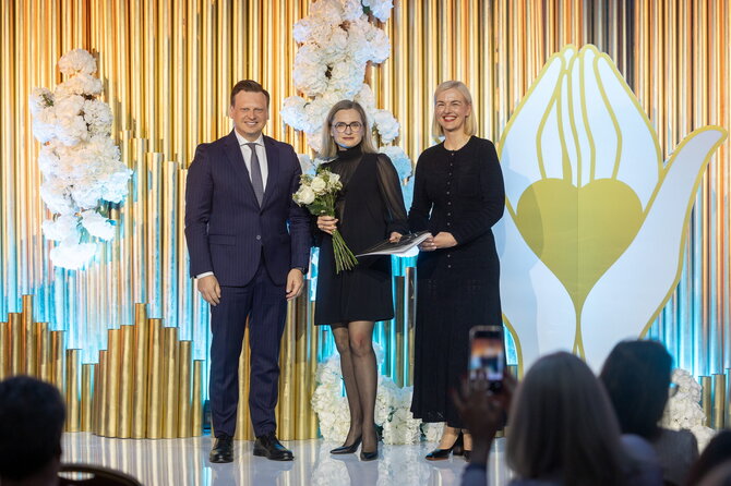 Sauliaus Žiūros nuotr./Metų gydytoja Irina Arechvo
