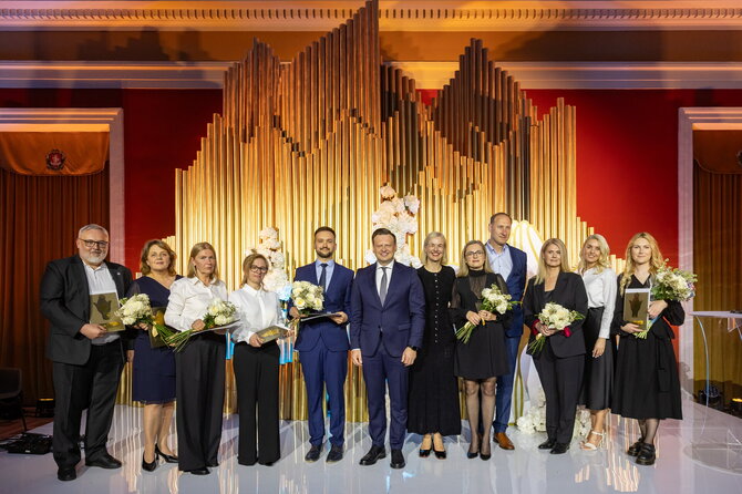 Sauliaus Žiūros nuotr./„Auksinės mediko širdies“ apdovanojimai