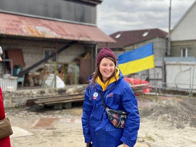Asmeninio archyvo nuotr./„Caritas Ukraine“ projektų vadovė ir ekstremaliųjų situacijų atsako ekspertė Uliana Krys. 