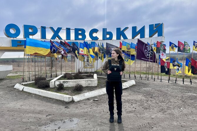 Asmeninio archyvo nuotr./Iniciatyvos #WASHinWAR koordinatorės, „Caritas Ukraine“ partnerysčių vadovės Olhos Sydij. 