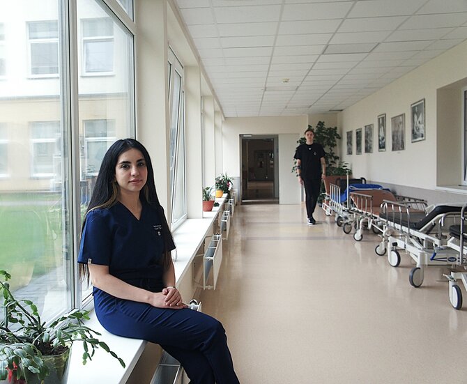 Pranešimo aut. nuotr./Medicinos gydytoja Shadi Fallahradeh 