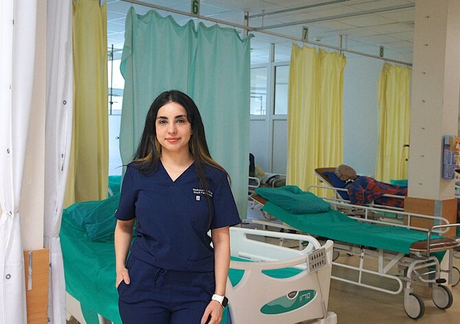 Pranešimo aut. nuotr./Medicinos gydytoja Shadi Fallahradeh 