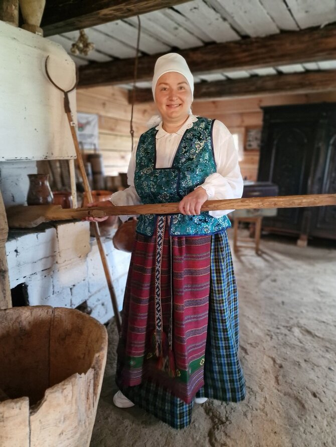 Asmeninio archyvo nuotr./Elenos ir Andriaus Virzinkevičių etnografinė sodyba Dieveniškių krašte