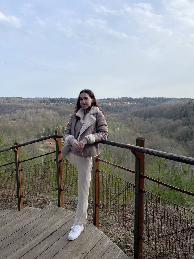 Pranešimo aut. nuotr./Dėl vėžio kojos netekusi Veronika