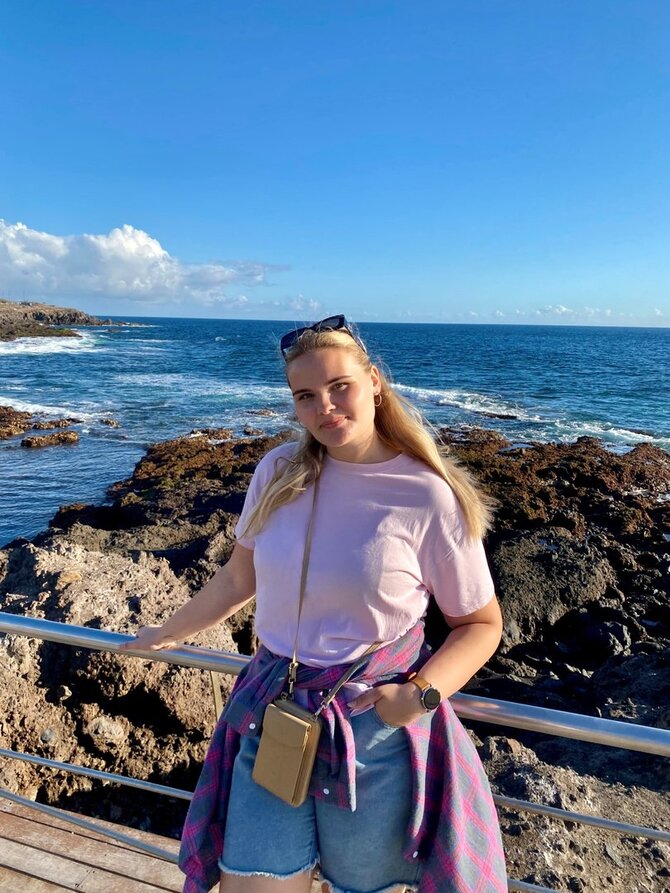Asmeninio archyvo nuotr./Evelina Tarasevičiūtė Tenerifėje