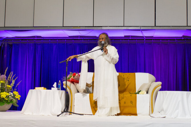 The Art of Living nuotr./Lietuvoje viešėjo Šri Šri Ravi Šankaras