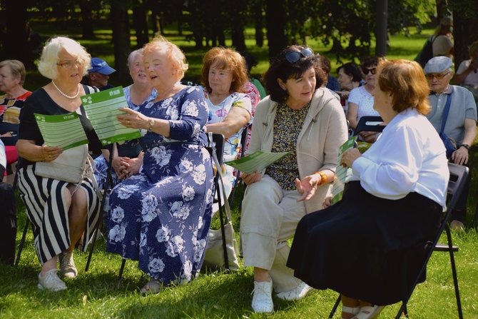 Pranešimo aut. nuotr./Marijampolėje senjorus kviečia išmėginti tikrą festivalio patirtį