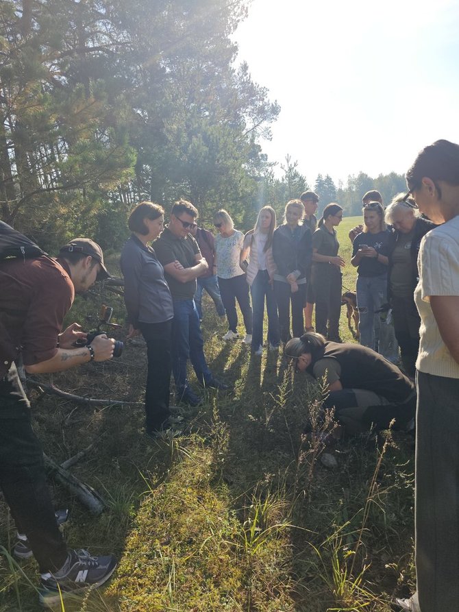 Pranešimo aut. nuotr./Dzūkijoje vyko tradicinis „vėžliakasis“