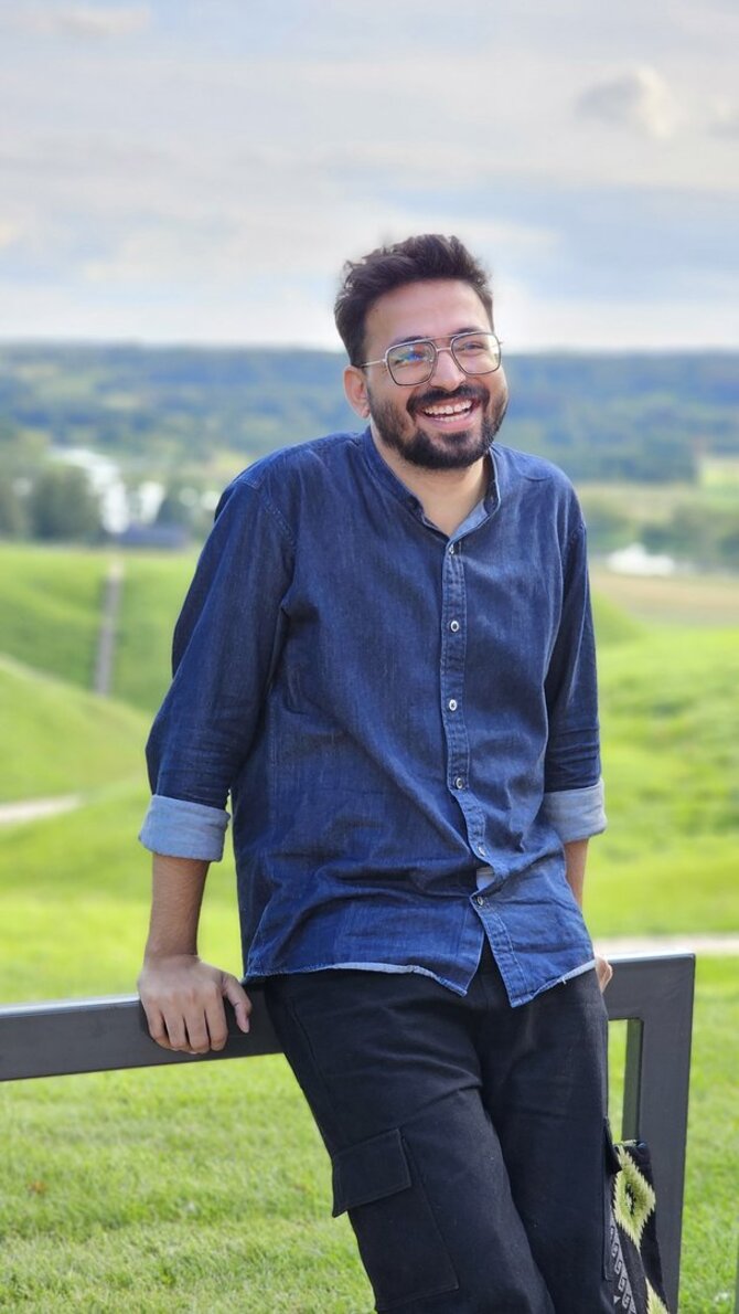 Asmeninio archyvo nuotr./Lietuvių kalbą pamilęs indas Bharatas