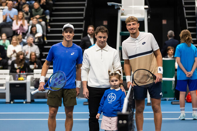 Patricija Adamovič / BNS/Vilius Gaubas, Ričardas Berankis, Edas Butvilas 