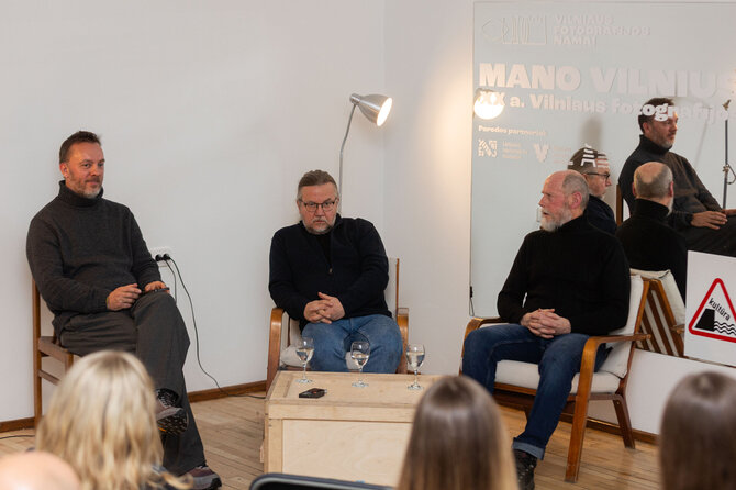 Patricija Adamovič / BNS nuotr./Tomas Ivanauskas, Virgilijus Usinavičius ir Zenonas Nekrošius