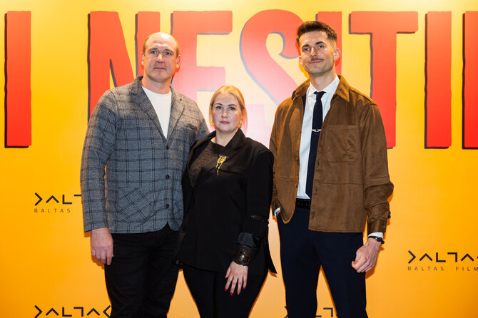 Patricija Adamovič / BNS nuotr./Filmo „Kai nesitiki“ premjeros svečiai