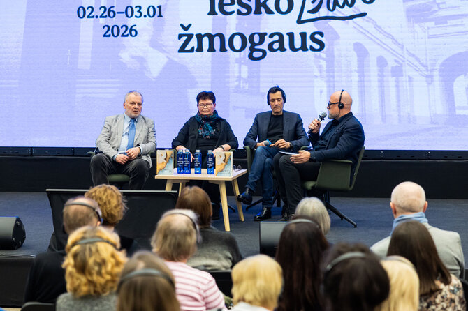 Patricija Adamovič / BNS nuotr./Vytautas Bikulčius, Jonė Ramunytė, Jeanas Baptiste’as Andrea, Audrius Ožalas