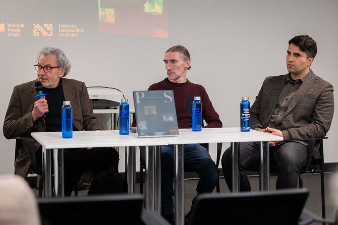 Patricija Adamovič / BNS nuotr./Arūnas Baltėnas, Tomas Pabedinskas, Arvydas Grišinas
