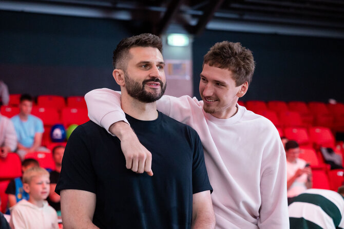 Patricija Adamovič / BNS nuotr./Linas Kleiza, Matas Buzelis