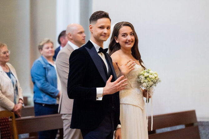 Patricija Adamovič / BNS nuotr./Gabrielos Paulinos Ždanovičiūtės vestuvės